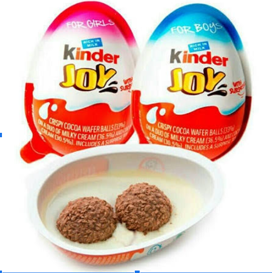 makanan kinder joy